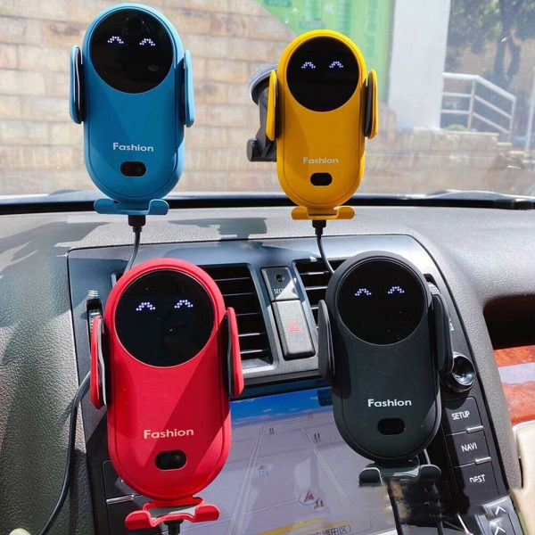 Smart Car Wireless Charger Phone Holder_Random Color