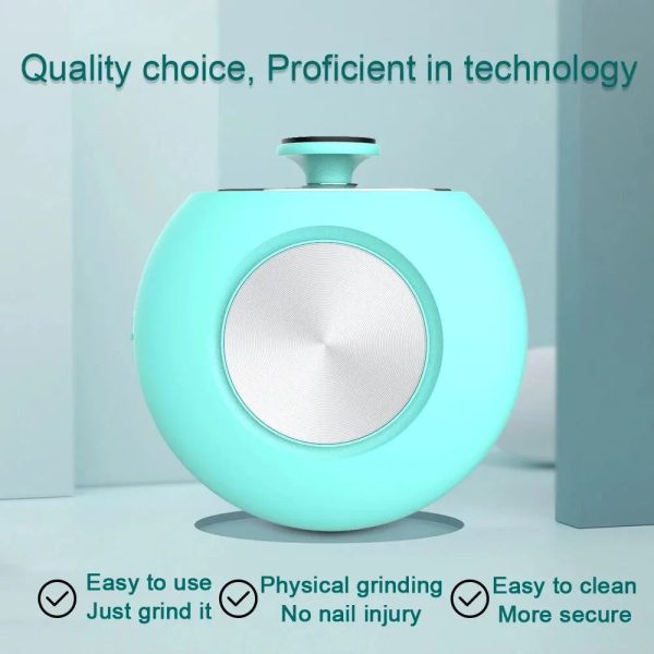 Smart Nail Clipper Polisher Electric Nail Trimmer