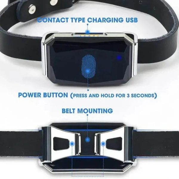 Smart Pet Tracker Collar With Sim Card Slot