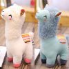 Smile Alpaca Plush Toy 25cm Soft Stuffed Llama for Kids and Home Decor