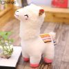 Smile Alpaca Plush Toy 25cm Soft Stuffed Llama for Kids and Home Decor