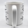 Smile And Laugh Brother Quote With Linked Hands Design - Personalized Custom Coffee Mug - FAM288_MG