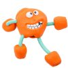 Smiley Dog Rubber Chew Toy