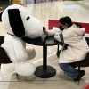 Snoopy Plush Pillow Soft Cuddly Character Doll