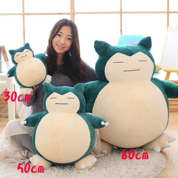 Snorlax Plush Toy - Soft Stuffed Animal for Anime Lovers