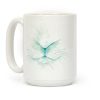 Snow Rabbit (Blue) Coffee Mug