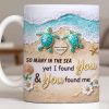 So Many In The Sea, Turtles And Waves Coffee Mug Design - Personalized Custom Coffee Mug - CPL1359_MG