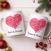 So Much Love In My Heart That It Doesn't Fit - Personalized Custom Coffee Mug - CPL1315_MG
