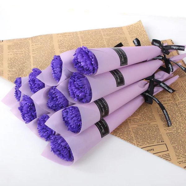 Soap Rose Bouquet Set of 10