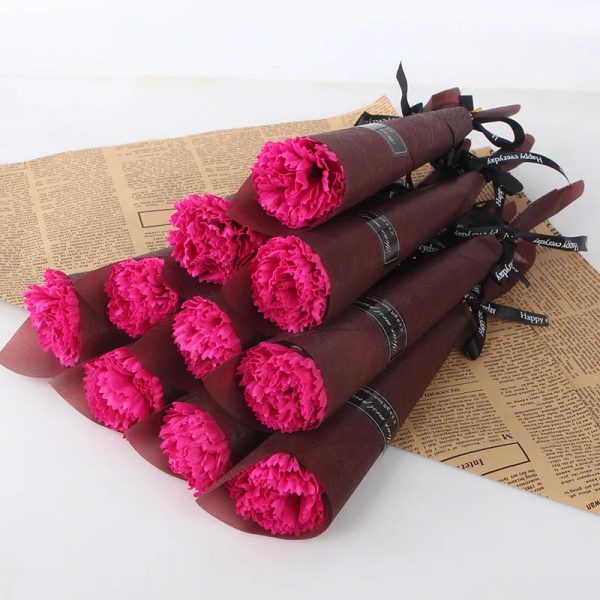 Soap Rose Bouquet Set of 10