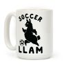 Soccer Llam Coffee Mug