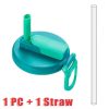 Soda Can Lid With Straw