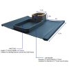 Sofa Armrest Tray With Cup Holder Spill-Proof Sofa Coaster
