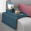 Sofa Armrest Tray With Cup Holder Spill-Proof Sofa Coaster