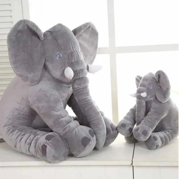 Soft 40cm Elephant Plush Toy - Adorable Baby Pillow & Gift for Kids