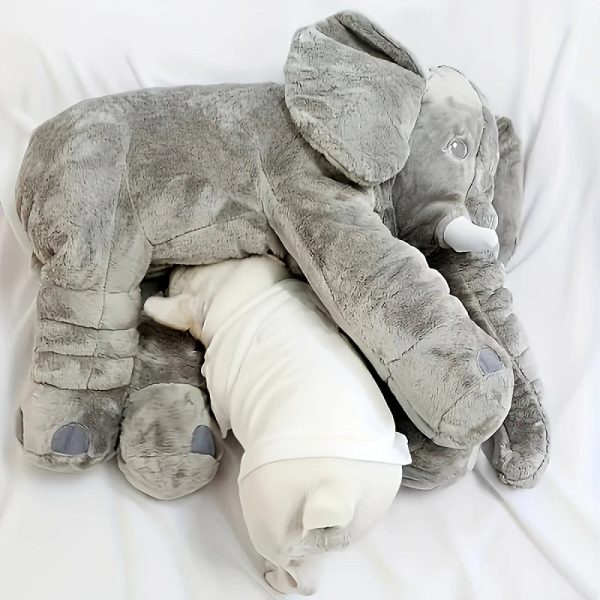 Soft 40cm Elephant Plush Toy - Adorable Baby Pillow & Gift for Kids