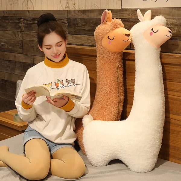 Soft and Cute Brown and White Camel Stuffed Toy