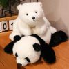 Soft Animal Plush Throw Pillow Polar Bear Brown Bear Panda for Home Decor