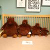Soft Brown Teddy Bear Plush Pillow 40cm