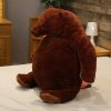 Soft Brown Teddy Bear Plush Pillow 40cm