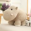 Soft Elephant & Hippo Plush Toys
