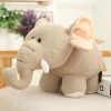 Soft Elephant & Hippo Plush Toys