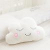 Soft Plush Cloud & Star Raindrop Pillow - Cozy Kids' Room Decor