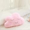 Soft Plush Cloud & Star Raindrop Pillow - Cozy Kids' Room Decor
