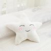 Soft Plush Cloud & Star Raindrop Pillow - Cozy Kids' Room Decor