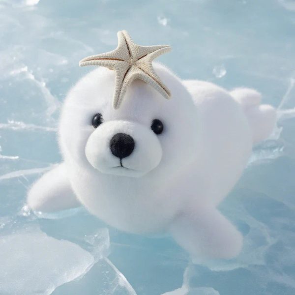 Soft Seal Plush Pillow