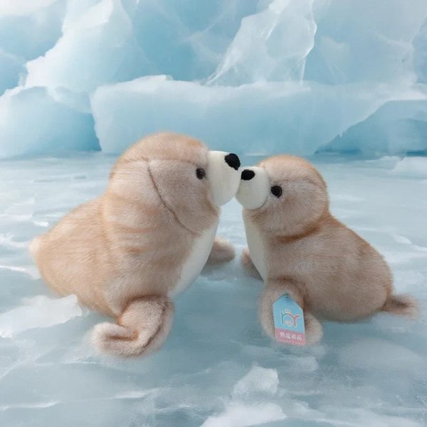 Soft Seal Plush Pillow