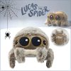 Soft Spider Plush Pillow – Cute Black Stuffed Animal Decor