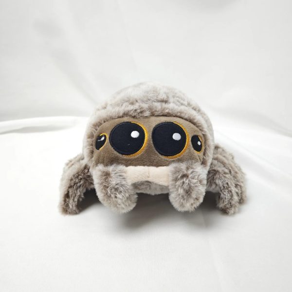 Soft Spider Plush Pillow – Cute Black Stuffed Animal Decor