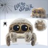 Soft Spider Plush Pillow – Cute Black Stuffed Animal Decor
