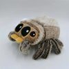 Soft Spider Plush Pillow – Cute Black Stuffed Animal Decor