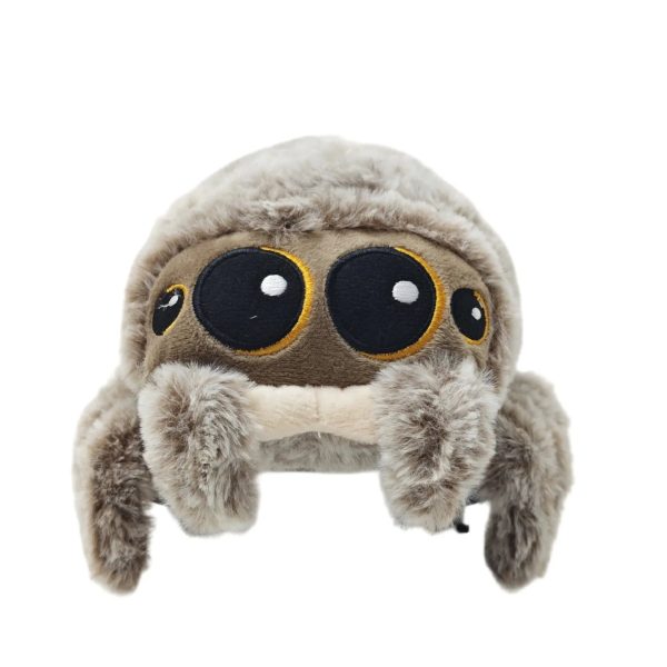 Soft Spider Plush Pillow – Cute Black Stuffed Animal Decor