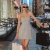 Solid Tube Mini Dress