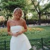 Solid Tube Mini Dress