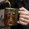 Solo Una Calaca Que Ama Los Libros With Books And Sombrero - Personalized Custom Coffee Mug - BLV010_MG