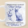 Some Angels Choose Fur Over Wings - Memorial Personalized Custom Mug - Sympathy Gift For Pet Owners, Pet Lovers