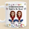 Some Friendships Are Infinite, Like Ours - Bestie Personalized Custom 3D Inflated Effect Printed Mug - Gift For Best Friends, BFF, Sisters