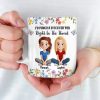 Some Friendships Are Infinite, Like Ours - Bestie Personalized Custom 3D Inflated Effect Printed Mug - Gift For Best Friends, BFF, Sisters