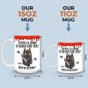 Some Words Hit Harder Than A Kidney Punch - Friend Personalized Custom 3D Inflated Effect Printed Mug - Christmas Gift For Best Friends, Sisters, Family Members, Coworkers