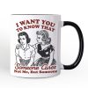 Someone Cares Retro Sarcastic Personalized Mug, Funny Vintage Quote Gift with Custom Name