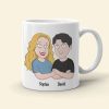 Sometimes I Look At My Husband Personalized White Mug - 04natn300523hh