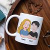 Sometimes I Look At My Husband Personalized White Mug - 04natn300523hh