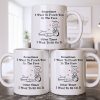 Sometimes I Want To Punch You, Couple And Hearts Design - Personalized Custom Coffee Mug - CPL1295_MG