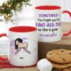 Sometimes You Forget You're Fant-Ass-Tic, Gift For Couple, Personalized Mug, Funny Couple Gift