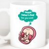 Soon To Be Mug, Father's Day Mug, Expectant Father, Daddy To Be, Pregnancy Mug, Unborn Baby, First Time Dad, Baby, Utero, Unique, Funny C302