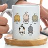 Sorry For Kissing You After Licking Our Butts, Personalized Coffee Mug, Funny Cat Dad Mug, Father's Day Gift For Cat Dad